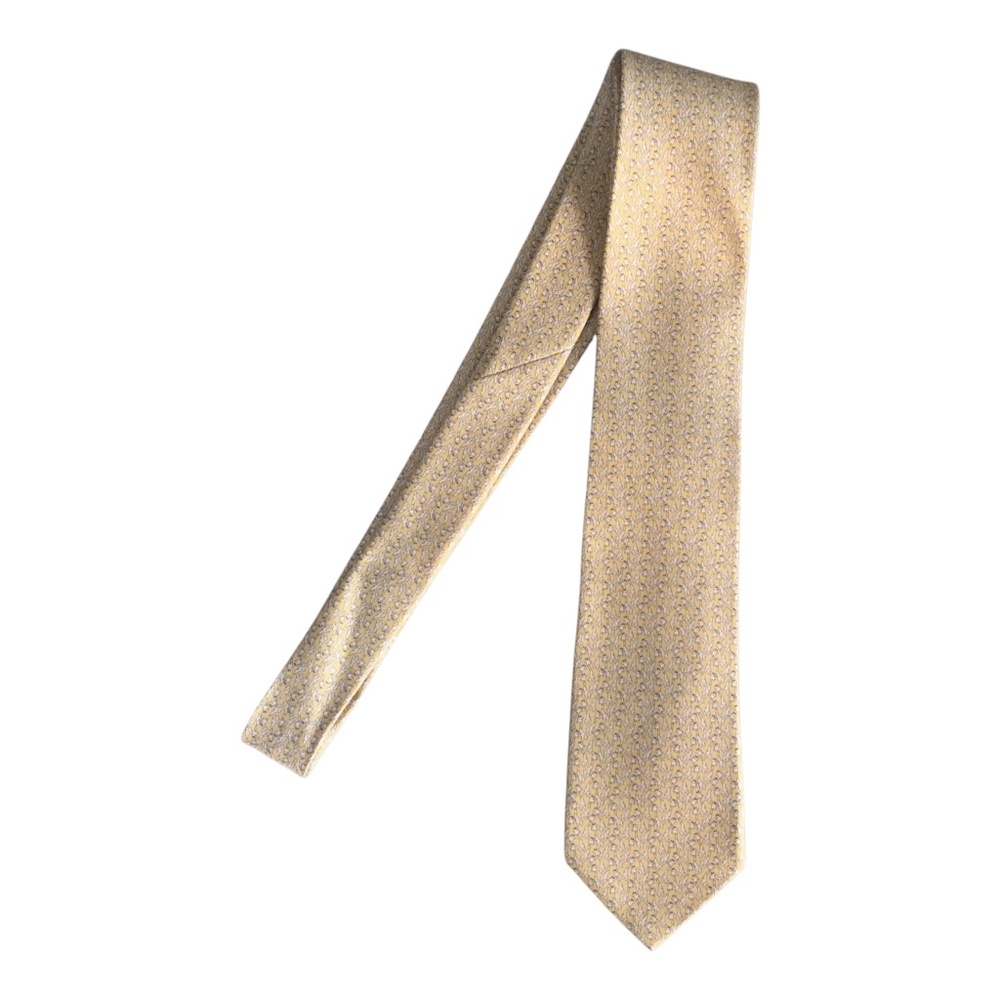 Ferragamo Giraffe-Print Silk Tie - Picture 4 of 16